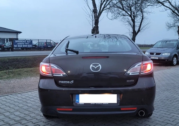 Mazda 6 cena 24990 przebieg: 190000, rok produkcji 2011 z Kutno małe 407